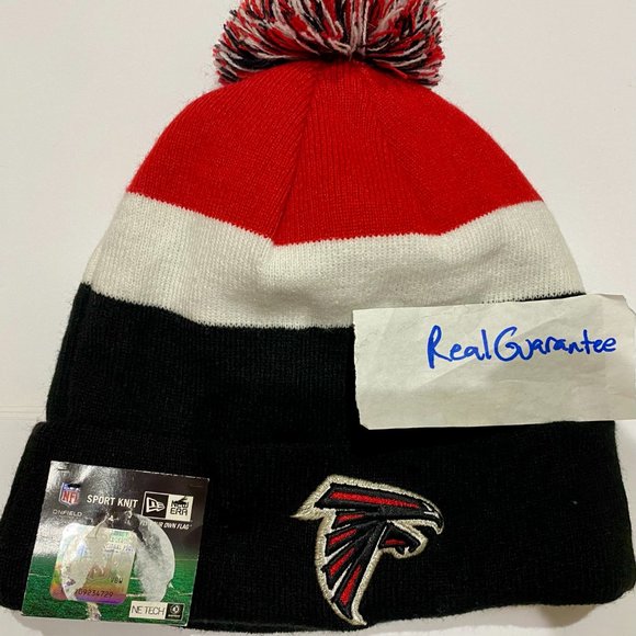 Men RARE Nwt 100% New Era Atlanta Falcons 2013 Sport Knit Hat NFL Cap Winter Beanie